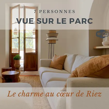 7 Pers-terrasse-vue Parc Apartment *
